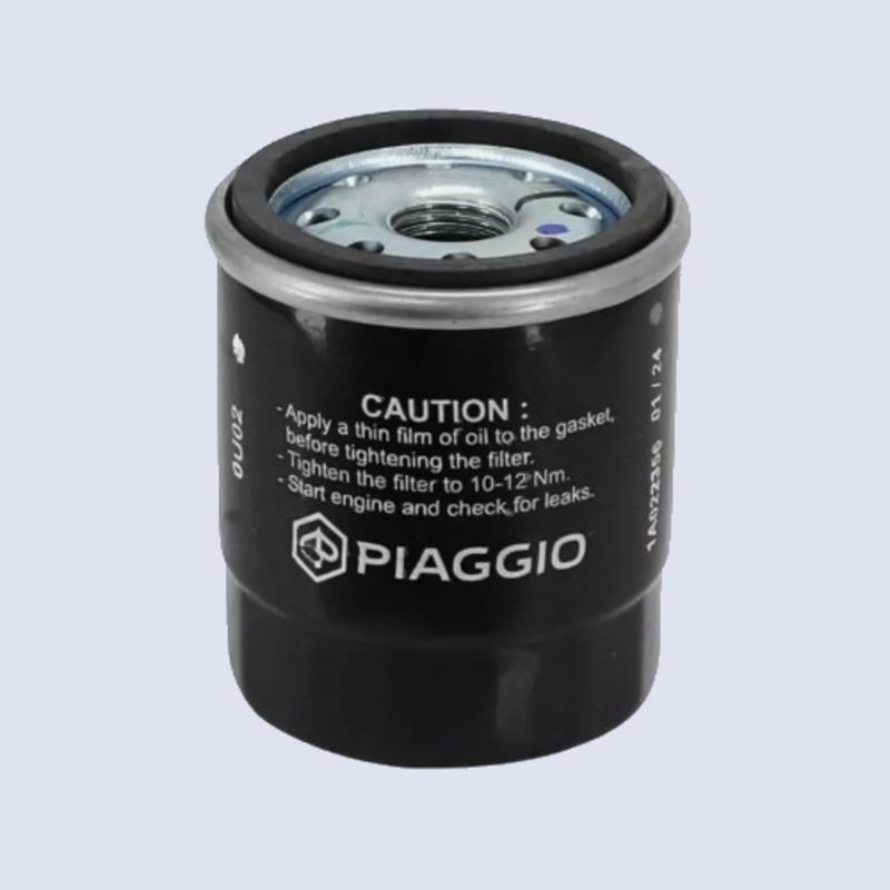 Piaggio 82635R Vespa OEM Oil Filter for Modern Vespa Scooters 150cc-300cc | For All 150-300cc Vespa GT GTS GTV HPE Super Sei Giorni ABS HPE | OEM# 1A022356 483727 Part# 82635R - Image 2